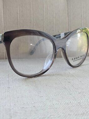 Leon Max Ladies Eyeglasses Frame LM6024 Taupe 53[]17 140 Eyewear Glasses $280
